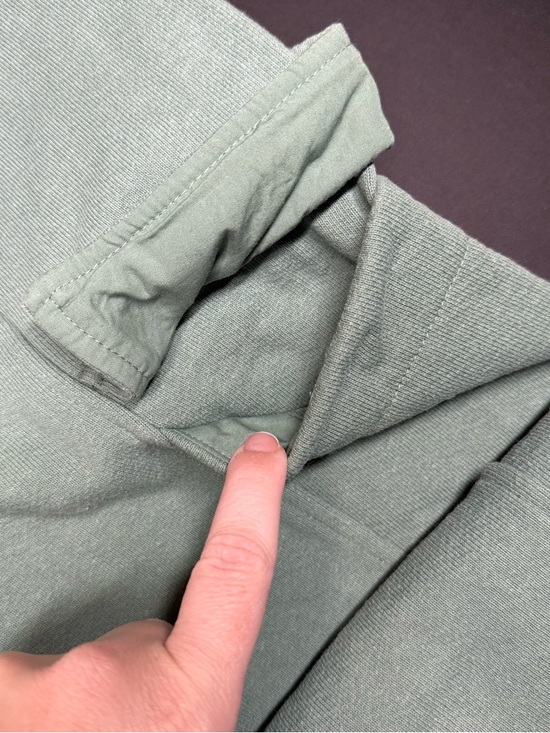 Ilana Kohn women’s  cotton Pullover Sweatpants in Light Gray - Picture 3 of 7